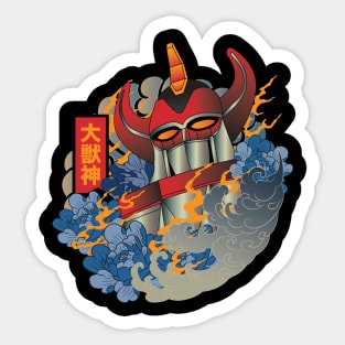 mega zord Sticker